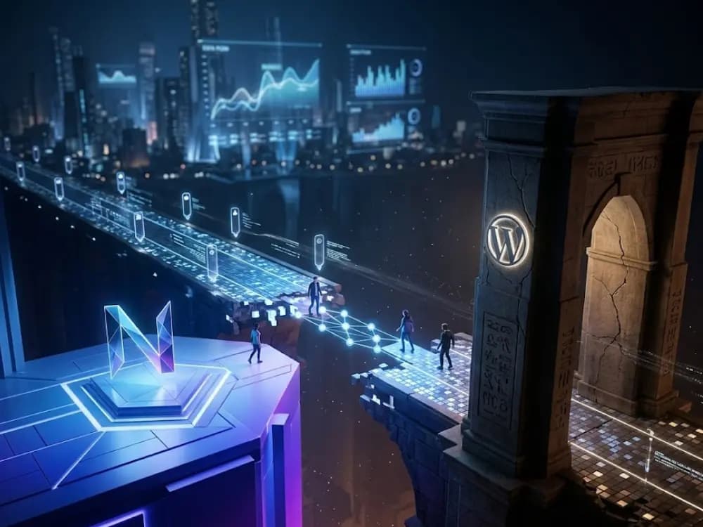 WordPress vs Next.js en 2026 : quand migrer (et quand surtout pas)