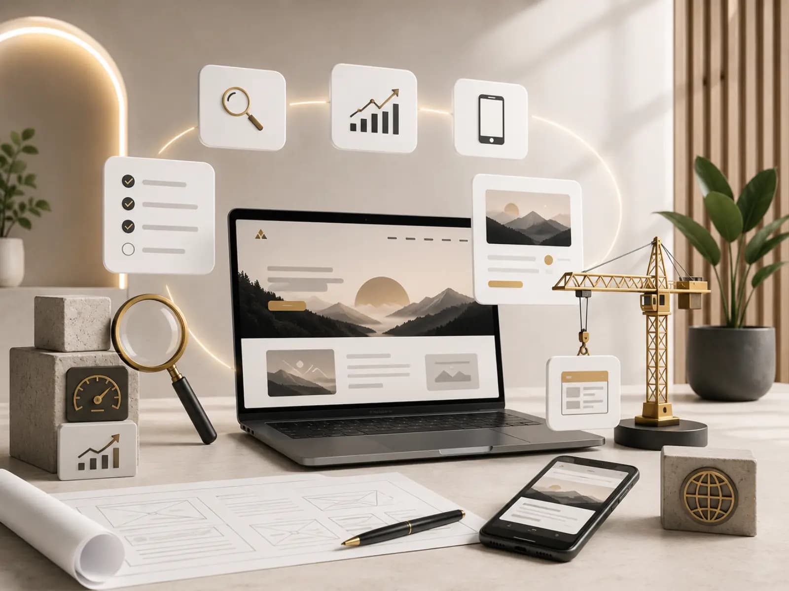 Aperçu du service Refonte de votre site existant par FreshMarkom